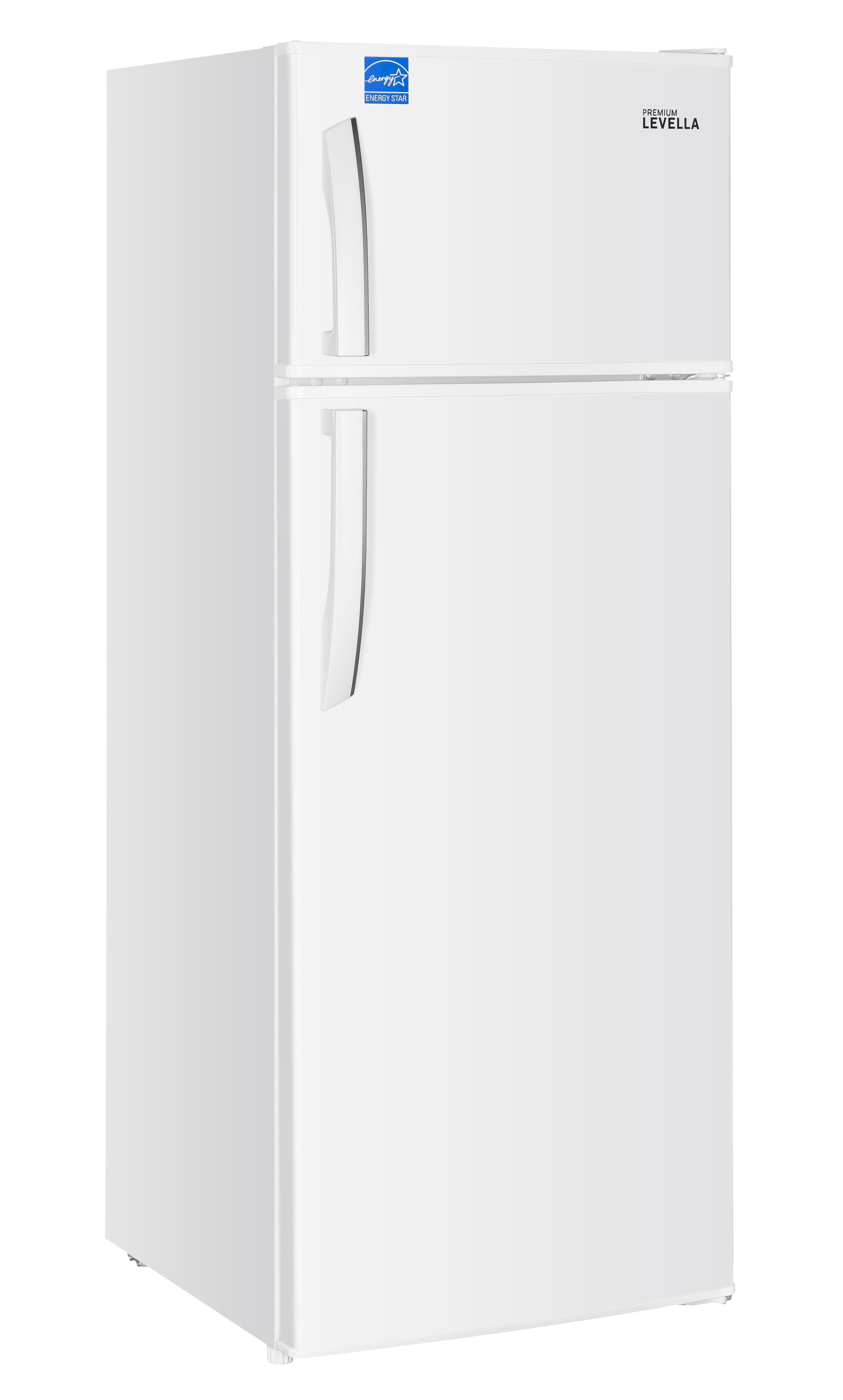 Premium Levella 7.3-cu ft Counter-Depth Top-Freezer Refrigerator ( White ) ENERGY STAR Certified