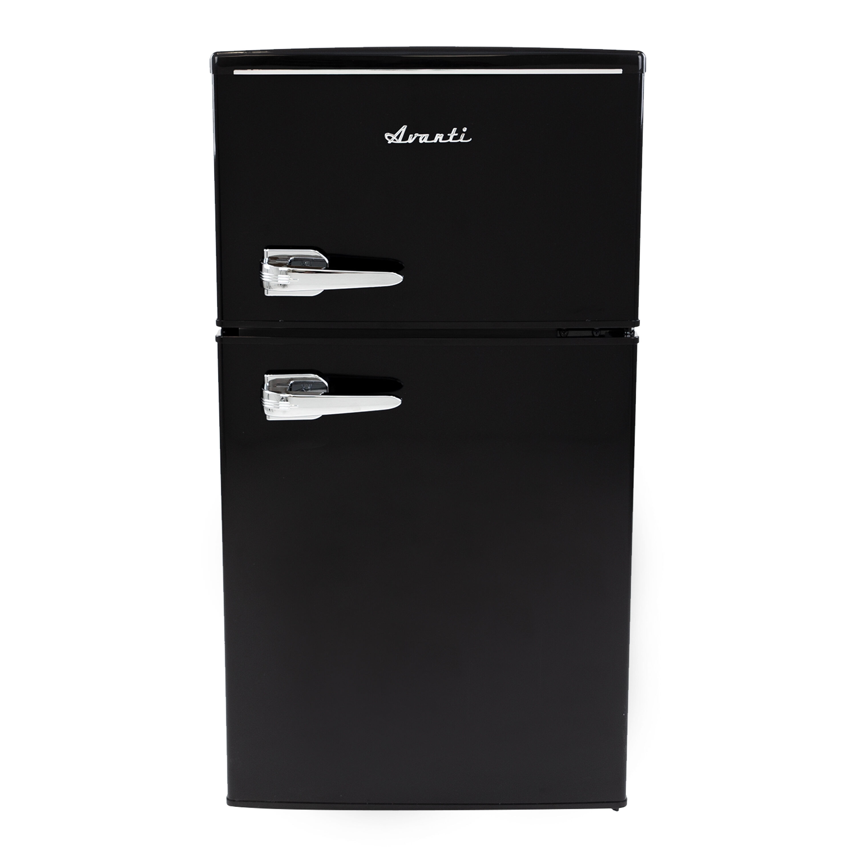 Avanti 3-cu ft Mini Fridge with Freezer ( Black )