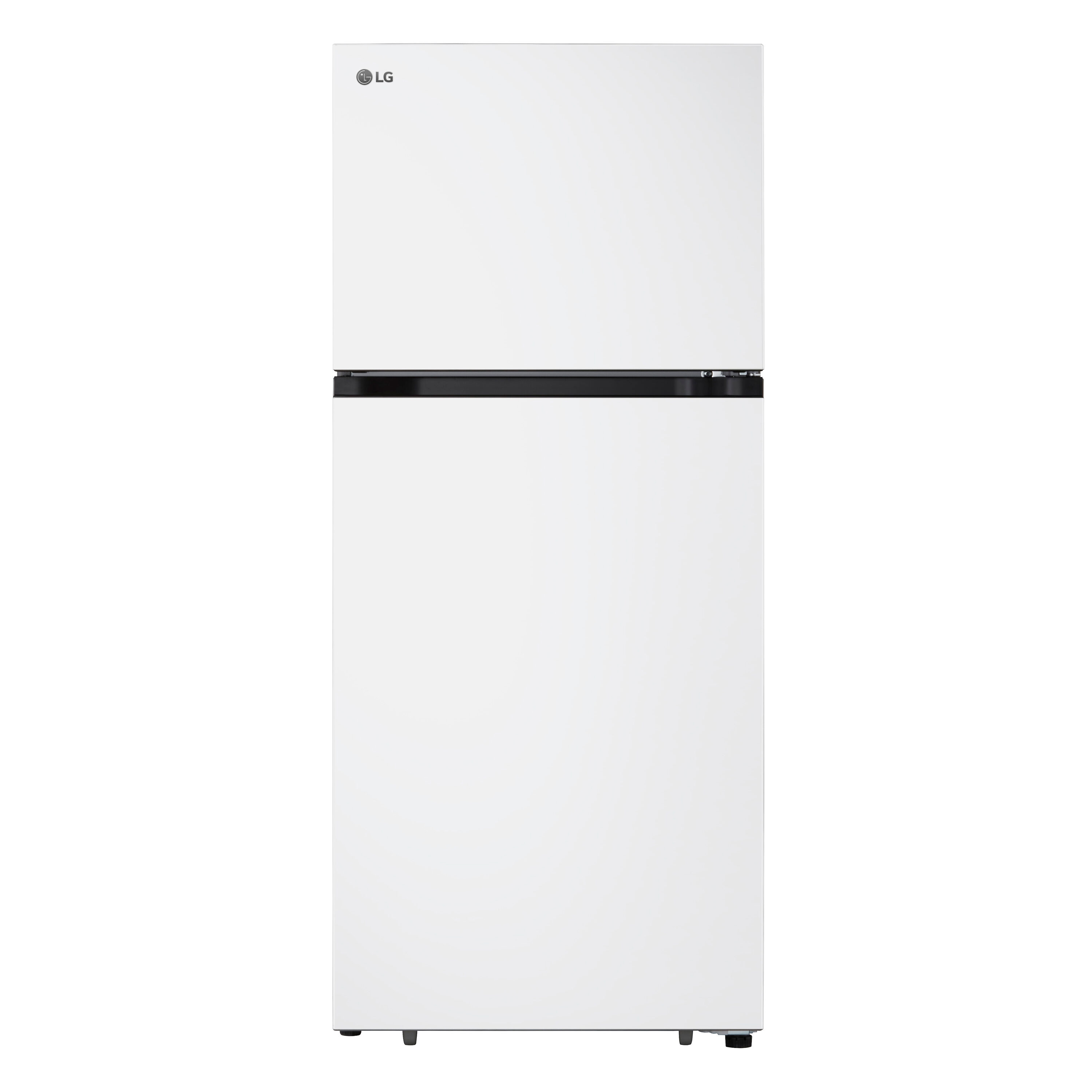 LG 17.5-cu ft Top-Freezer Refrigerator ( White ) Garage Ready ENERGY STAR Certified