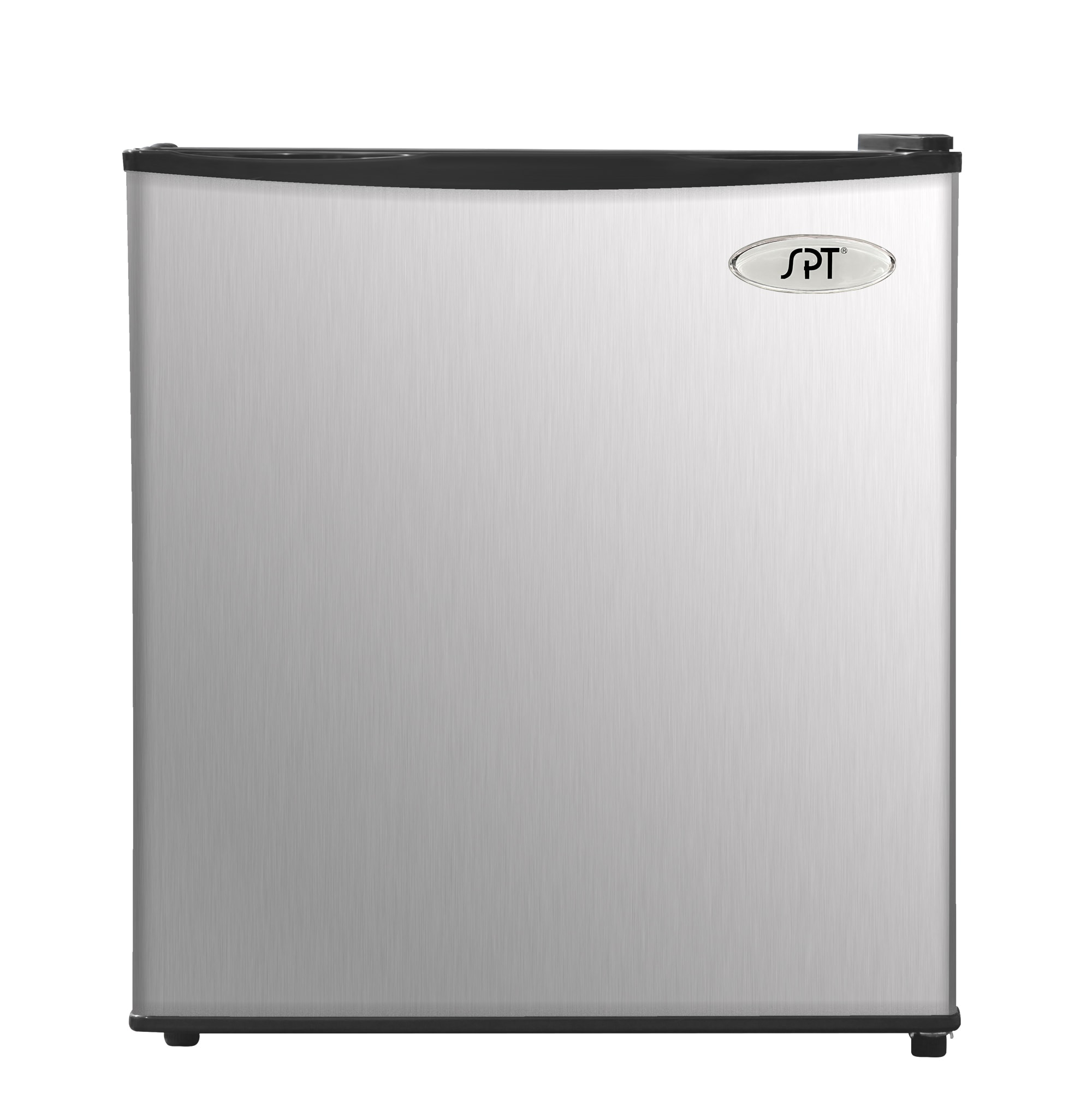 SPT 1.7-cu ft Mini Fridge with Freezer ( Stainless steel )