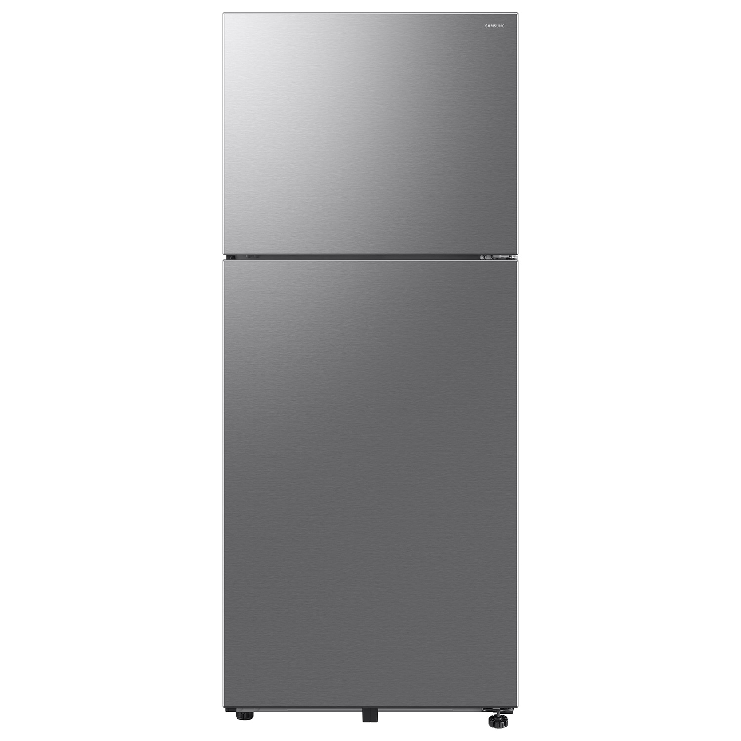 Samsung Garage Ready 17.5-cu ft Top-Freezer Refrigerator Smart Compatible ( Fingerprint Resistant Stainless Steel ) Garage Ready ENERGY STAR Certified